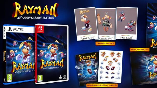 Rayman: 30th Anniversary Edition Physical Release Confirmed for PS5 & Switch | Collector’s Details & Content Analysis